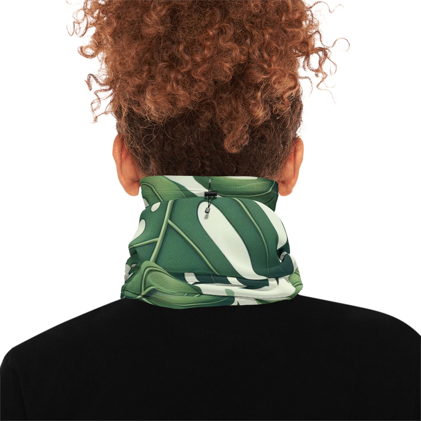 Winter Neck Gaiter With Drawstring