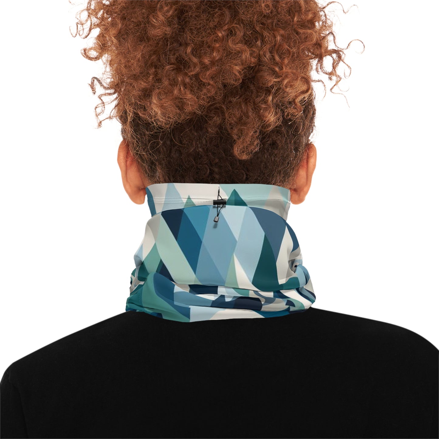 Winter Neck Gaiter With Drawstring