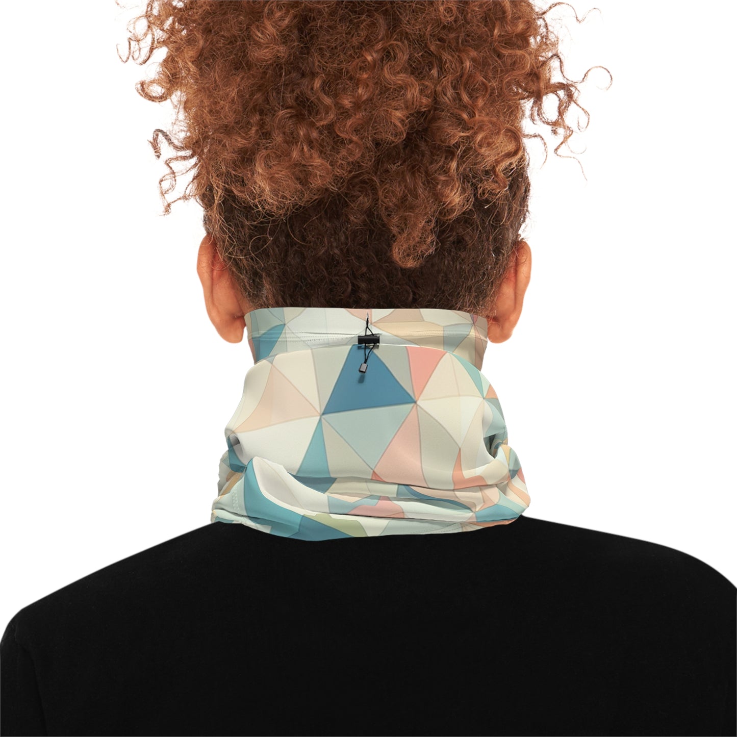 Winter Neck Gaiter With Drawstring